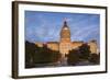 Georgia, Atlanta, Georgia State Capitol Building at Dawn-Walter Bibikow-Framed Photographic Print