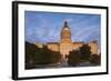 Georgia, Atlanta, Georgia State Capitol Building at Dawn-Walter Bibikow-Framed Photographic Print