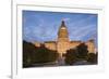 Georgia, Atlanta, Georgia State Capitol Building at Dawn-Walter Bibikow-Framed Photographic Print