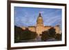 Georgia, Atlanta, Georgia State Capitol Building at Dawn-Walter Bibikow-Framed Photographic Print