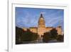 Georgia, Atlanta, Georgia State Capitol Building at Dawn-Walter Bibikow-Framed Photographic Print