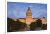 Georgia, Atlanta, Georgia State Capitol Building at Dawn-Walter Bibikow-Framed Photographic Print