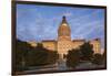 Georgia, Atlanta, Georgia State Capitol Building at Dawn-Walter Bibikow-Framed Photographic Print