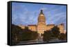 Georgia, Atlanta, Georgia State Capitol Building at Dawn-Walter Bibikow-Framed Stretched Canvas