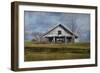 Georgia Barn-Barbara Simmons-Framed Photographic Print