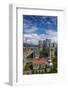 Georgia, Batumi. Batumi Boulevard seaside promenade, new architecture.-Walter Bibikow-Framed Photographic Print