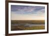 Georgia, Brunswick, Dawn View Along the Brunswick River Marshes-Walter Bibikow-Framed Photographic Print