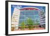 Georgia Dome, one of the largest multi-purpose sports and entertainment complexes in the United...-null-Framed Photographic Print
