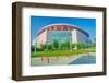 Georgia Dome, one of the largest multi-purpose sports and entertainment complexes in the United...-null-Framed Photographic Print