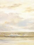 Ocean Waves III-Georgia Janisse-Framed Stretched Canvas