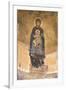 Georgia, Kutaisi. Religious Artwork Inside the Gelati Monastery-Alida Latham-Framed Photographic Print