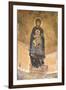 Georgia, Kutaisi. Religious Artwork Inside the Gelati Monastery-Alida Latham-Framed Photographic Print