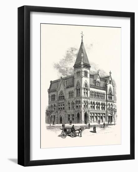 Georgia: Memorial Hall of the Gate City Guard of Atlanta-null-Framed Giclee Print