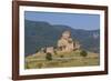 Georgia, Mtskheta. Spiritual town where Christianity was established in 327 AD, Jvari Church.-Walter Bibikow-Framed Photographic Print