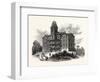 Georgia: New Building of the Clark University, the Colored College of the South, at Atlanta, U.S.,-null-Framed Premium Giclee Print