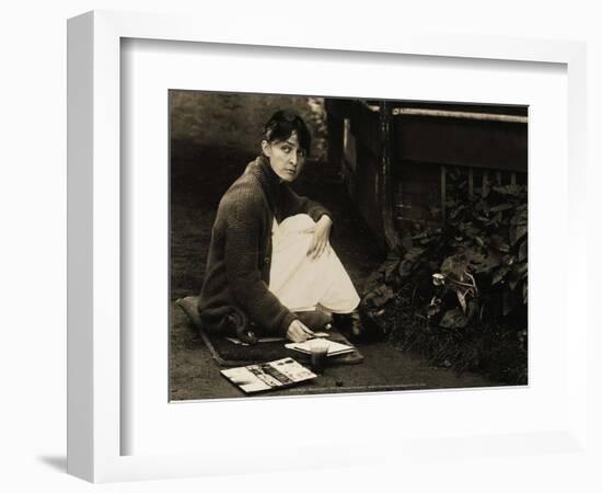 Georgia O'Keeffe, 1918-Alfred Stieglitz-Framed Art Print