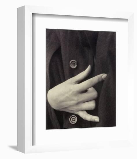 Georgia O'Keeffe: A Portrait (3), 1918-Alfred Stieglitz-Framed Art Print