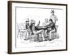 Georgia: Poker Game, 1840s-Arthur Burdett Frost-Framed Giclee Print