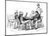 Georgia: Poker Game, 1840s-Arthur Burdett Frost-Mounted Giclee Print