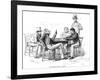 Georgia: Poker Game, 1840s-Arthur Burdett Frost-Framed Giclee Print