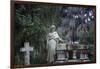 Georgia, Savannah, Bonaventure Cemetery, Famous For Its Beautifully Appointed Tombs Adorned With An-John Coletti-Framed Photographic Print