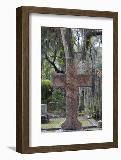 Georgia, Savannah, Bonaventure Cemetery-Walter Bibikow-Framed Photographic Print