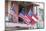 Georgia, Savannah, River Street, Flags-Jim Engelbrecht-Mounted Photographic Print