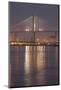 Georgia, Savannah, Span of the Talmadge Memorial Bridge-Joanne Wells-Mounted Photographic Print