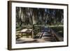 Georgia, St. Simons Island, Fort Frederica National Monument, Walkway-Walter Bibikow-Framed Photographic Print