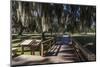 Georgia, St. Simons Island, Fort Frederica National Monument, Walkway-Walter Bibikow-Mounted Photographic Print