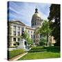 Georgia State Capitol Building in Atlanta, Georgia, Usa.-SeanPavonePhoto-Stretched Canvas