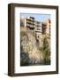 Georgia, Tbilisi, abrupt, edge, hang, houses, riverside-Sergey Orlov-Framed Photographic Print