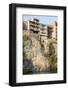 Georgia, Tbilisi, abrupt, edge, hang, houses, riverside-Sergey Orlov-Framed Photographic Print