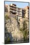 Georgia, Tbilisi, abrupt, edge, hang, houses, riverside-Sergey Orlov-Mounted Photographic Print