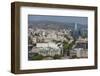 Georgia, Tbilisi. City skyline from Narikala Fortress.-Walter Bibikow-Framed Photographic Print