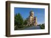 Georgia, Tbilisi. Holy Trinity Cathedral of Tbilisi exterior.-Walter Bibikow-Framed Photographic Print