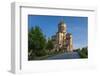 Georgia, Tbilisi. Holy Trinity Cathedral of Tbilisi exterior.-Walter Bibikow-Framed Photographic Print