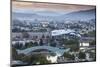 Georgia, Tbilisi, View of City Looking Towards Peace Bridge, Rike Park-Jane Sweeney-Mounted Photographic Print