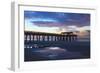 Georgia, Tybee Island, Early Morning at the Pier-Joanne Wells-Framed Photographic Print