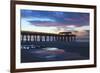 Georgia, Tybee Island, Early Morning at the Pier-Joanne Wells-Framed Photographic Print