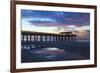 Georgia, Tybee Island, Early Morning at the Pier-Joanne Wells-Framed Photographic Print