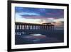 Georgia, Tybee Island, Early Morning at the Pier-Joanne Wells-Framed Photographic Print