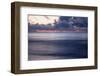 Georgia, Tybee Island, Stormy Sunrise on the Beach at Tybee Island-Joanne Wells-Framed Photographic Print