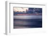 Georgia, Tybee Island, Stormy Sunrise on the Beach at Tybee Island-Joanne Wells-Framed Photographic Print