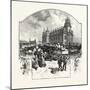 Georgian Bay and the Muskoka Lakes, Town Hall and Market, Barrie, Canada, Nineteenth Century-null-Mounted Giclee Print