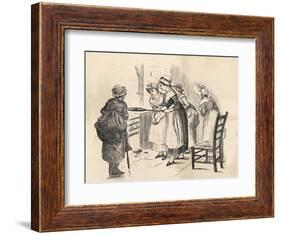 Georgian Girls Griddle-null-Framed Art Print