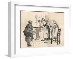 Georgian Girls Griddle-null-Framed Art Print