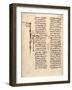 Georgian-Language Manuscript, 12th-13th Century-null-Framed Giclee Print