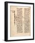 Georgian-Language Manuscript, 12th-13th Century-null-Framed Giclee Print