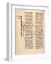 Georgian-Language Manuscript, 12th-13th Century-null-Framed Giclee Print